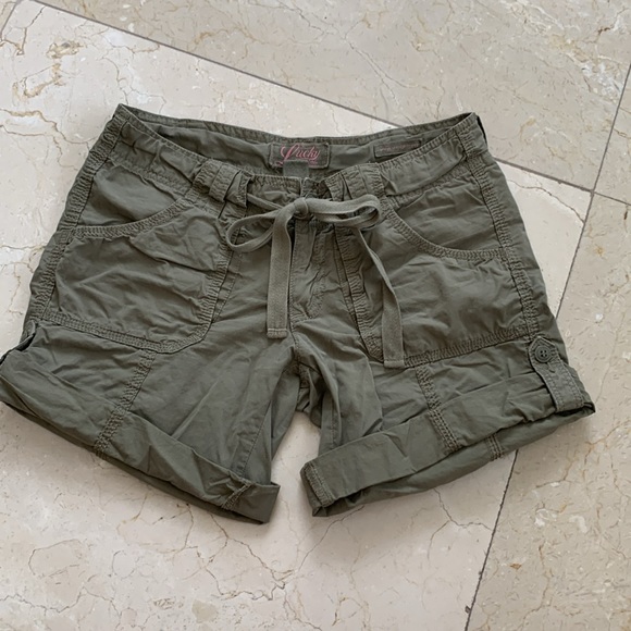 Lucky Mid Rise Easy Fit Shorts - Picture 1 of 12